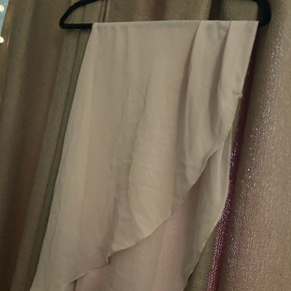 ꧁Light Sheer Beige Scarf/Sweater꧂ - Picture 3 of 3